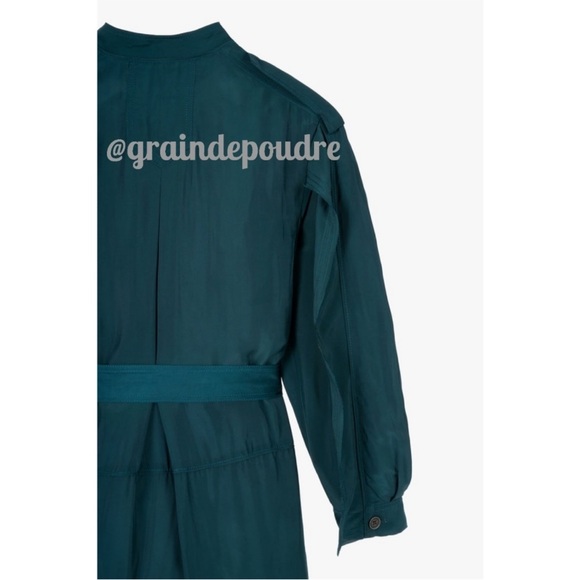 NWT Limited Edition Zara SRPLS Teal dress - Picture 5 of 6